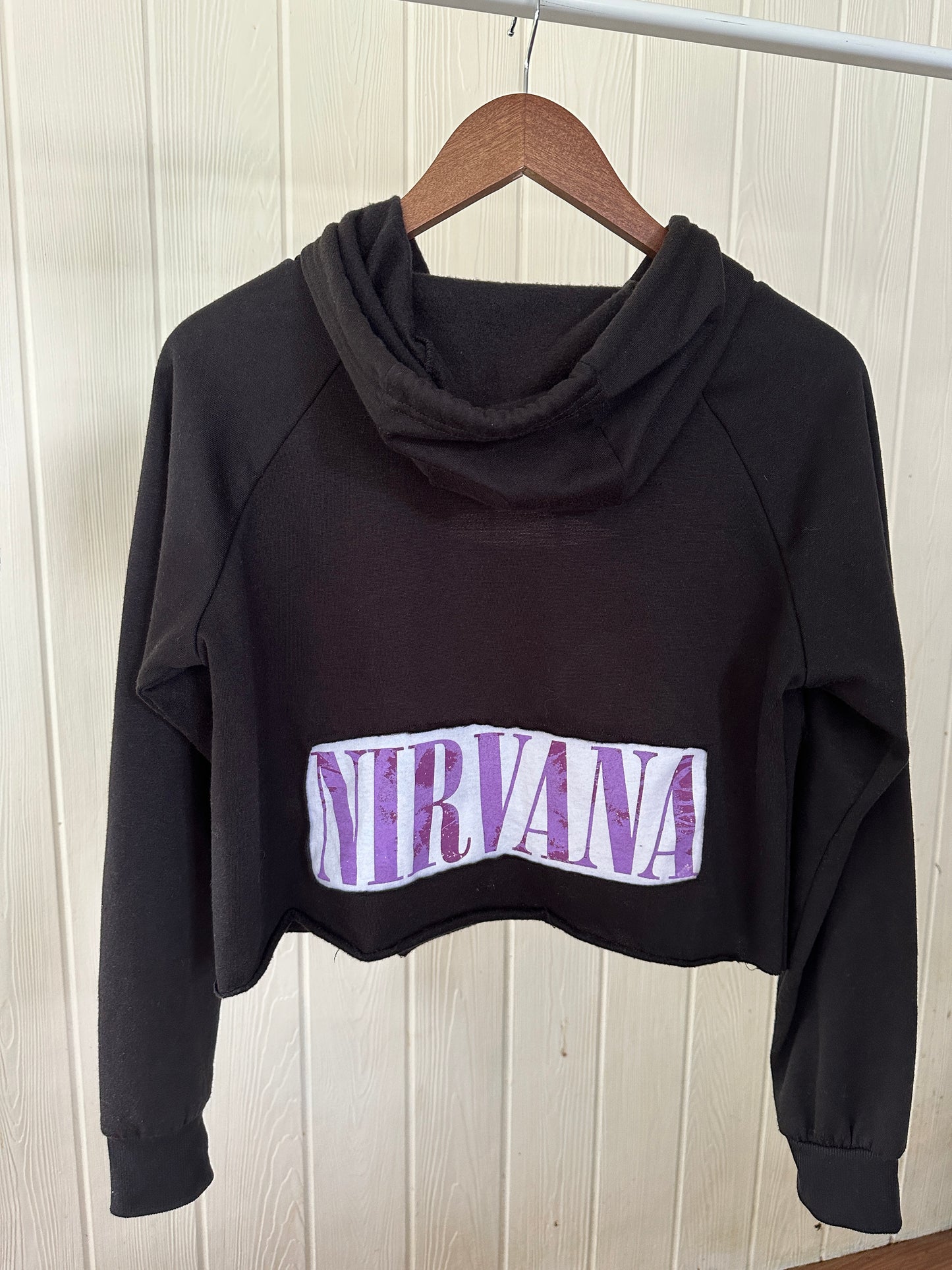 Nirvana Crop Sweatshirt Size Medium