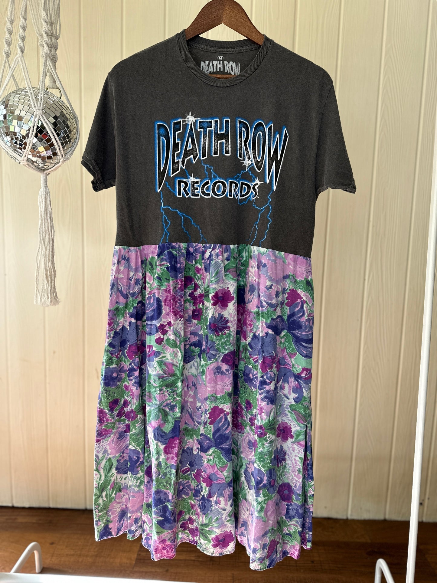 Death Row Band Tee Dress Size M-XL