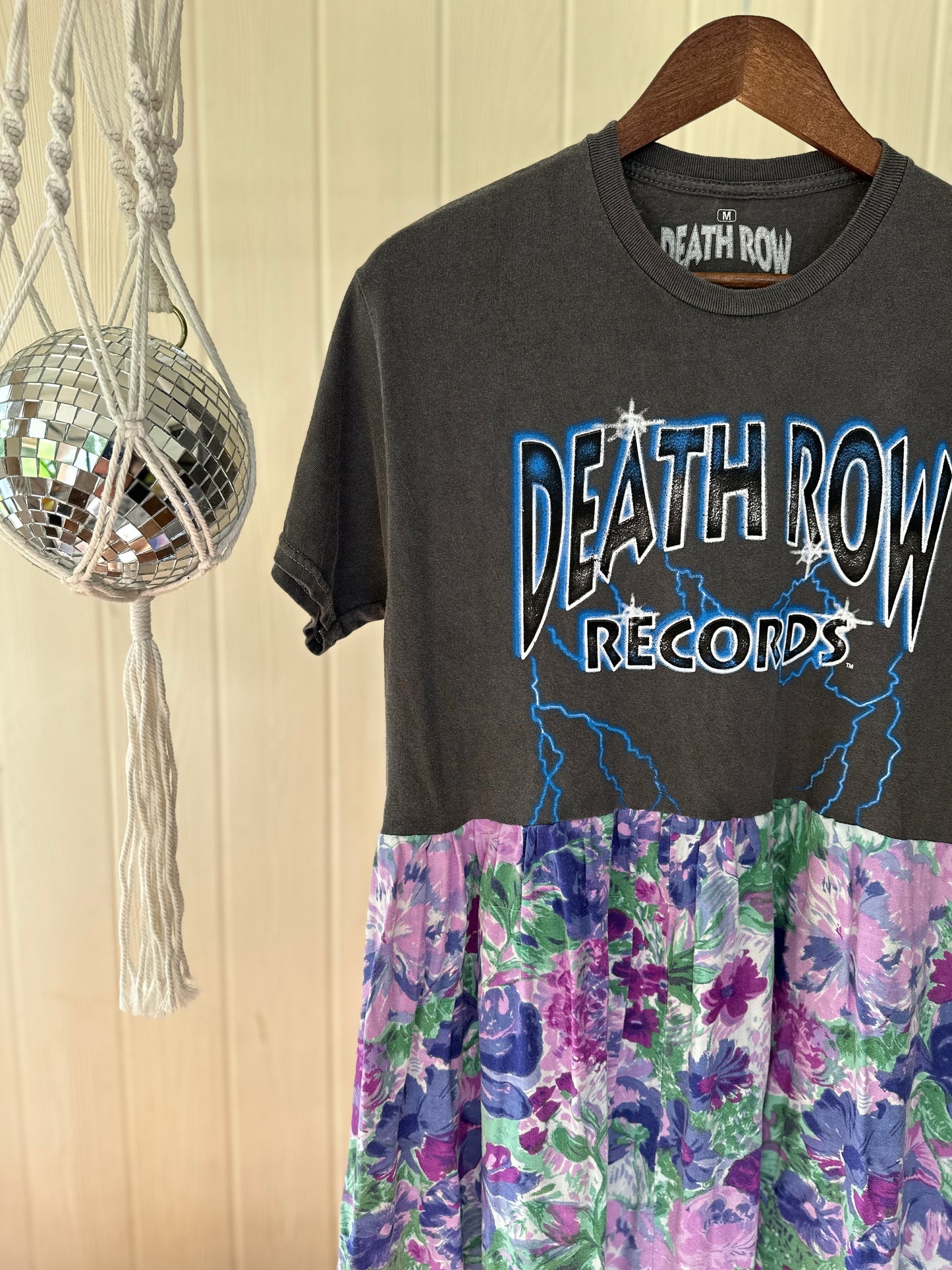 Death Row Band Tee Dress Size M-XL