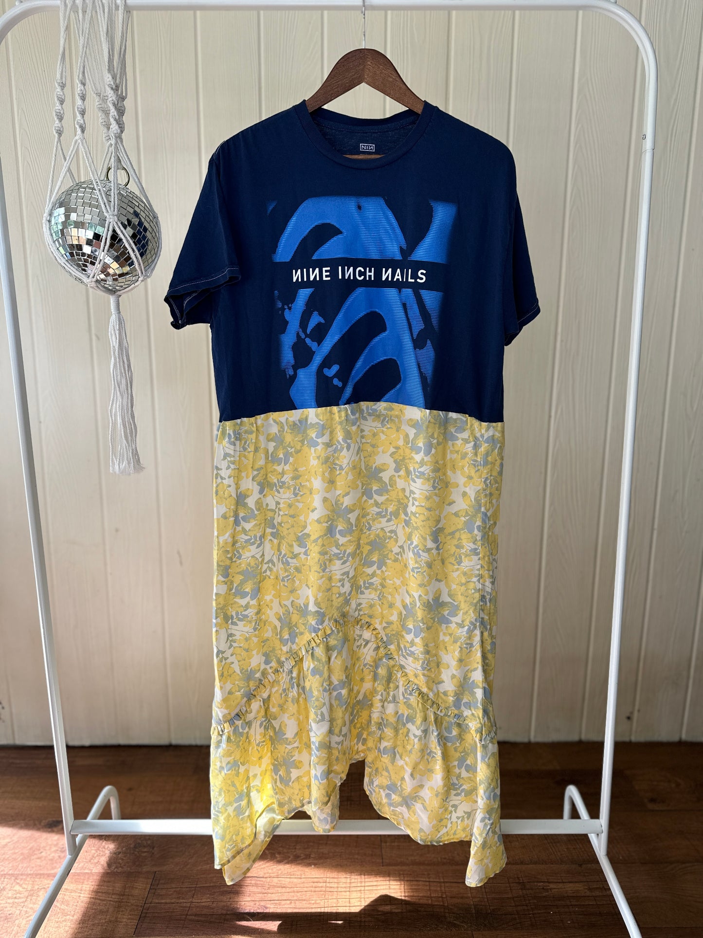 Nine Inch Nails Band Tee Dress Size M-L