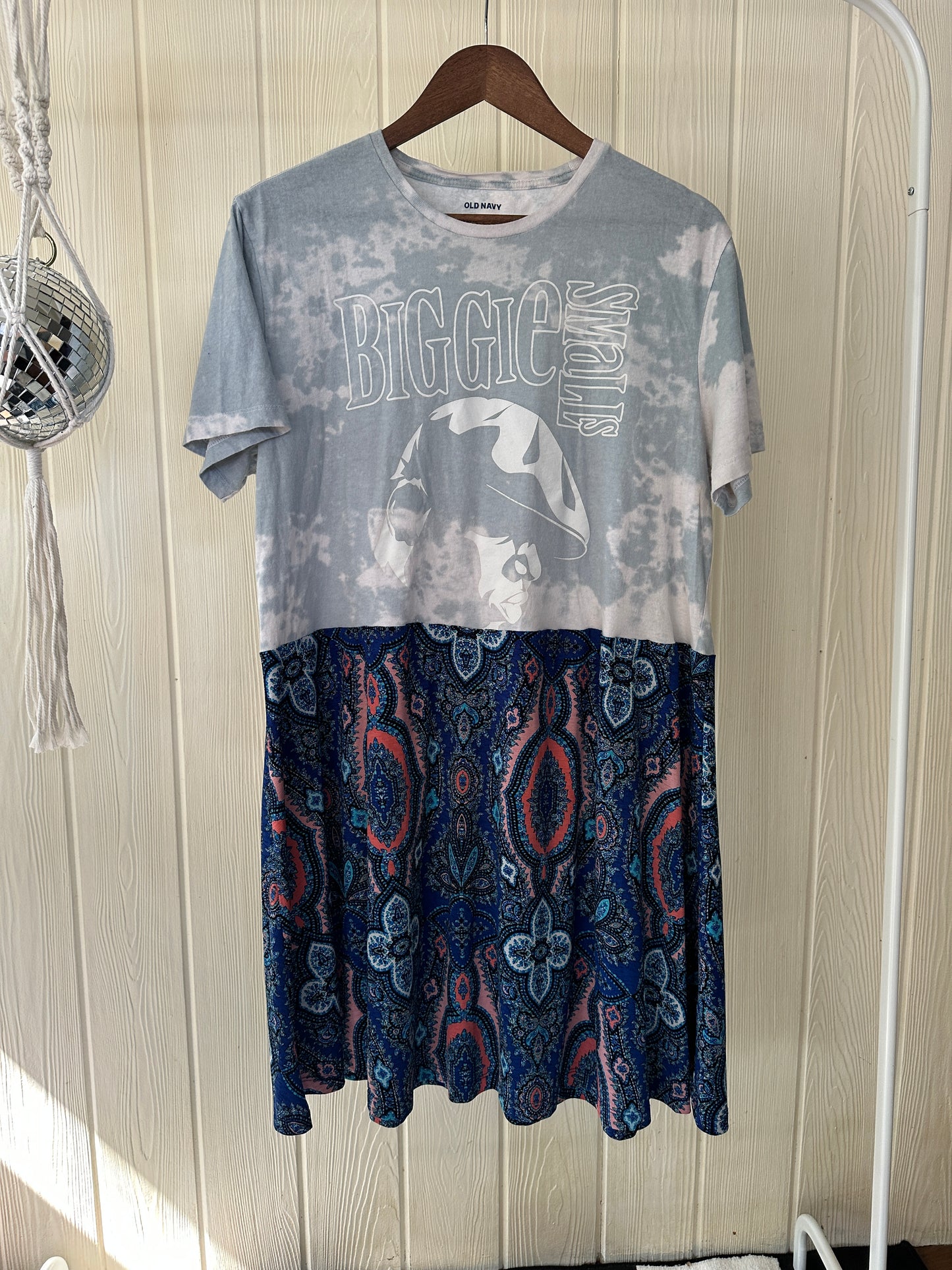 Biggie Smalls Band Tee Dress Size L-XL
