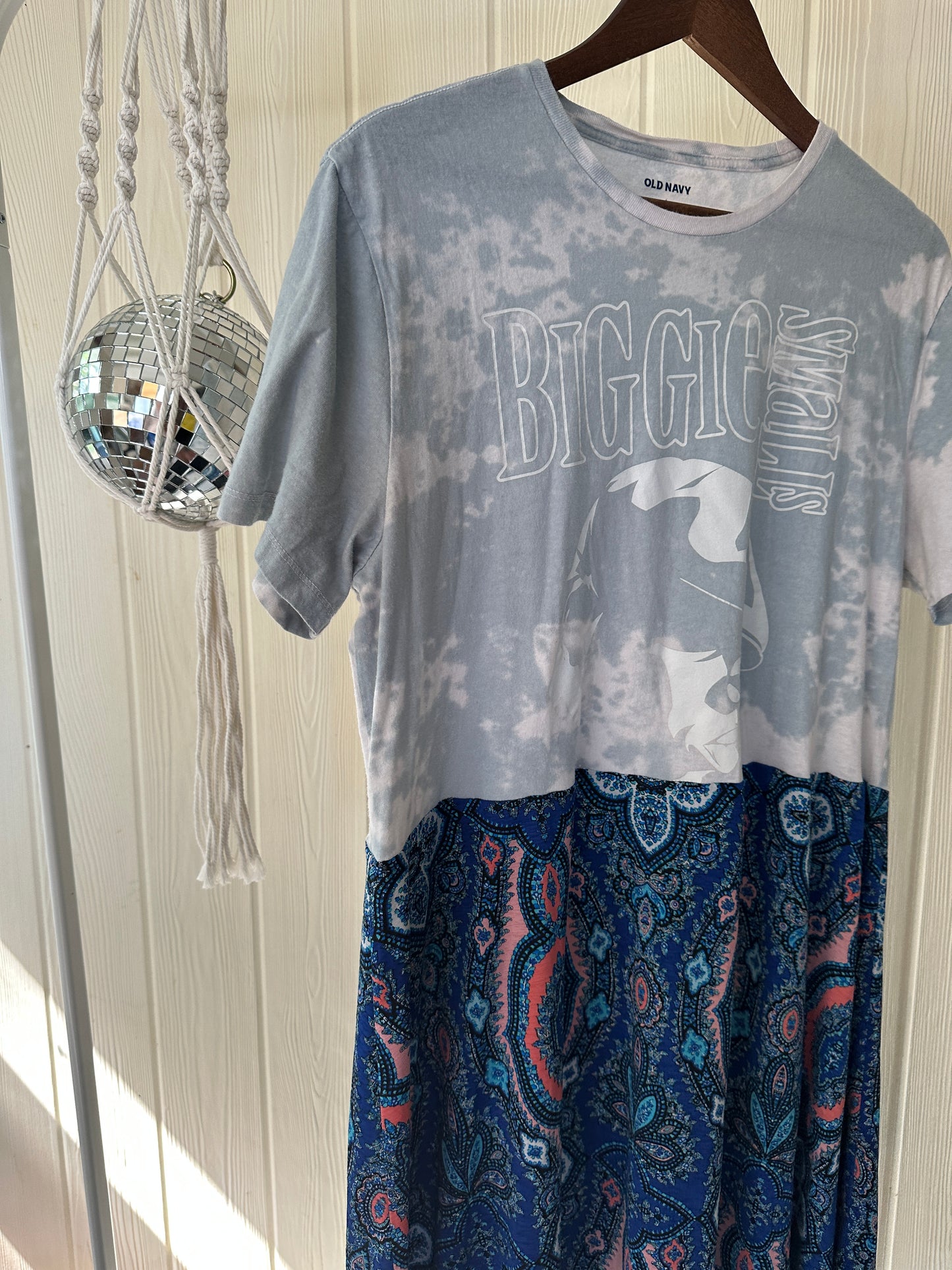 Biggie Smalls Band Tee Dress Size L-XL