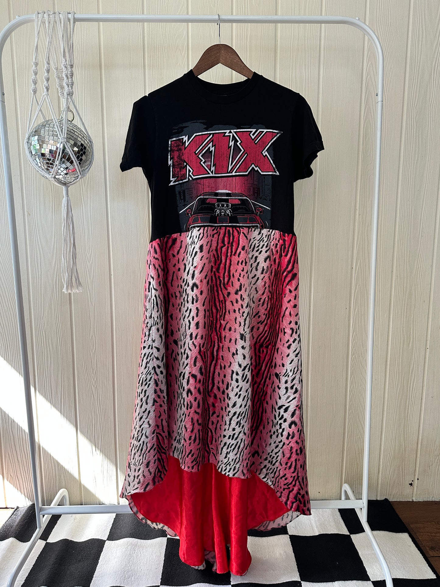 Kix Band Tee Dress Size S-M