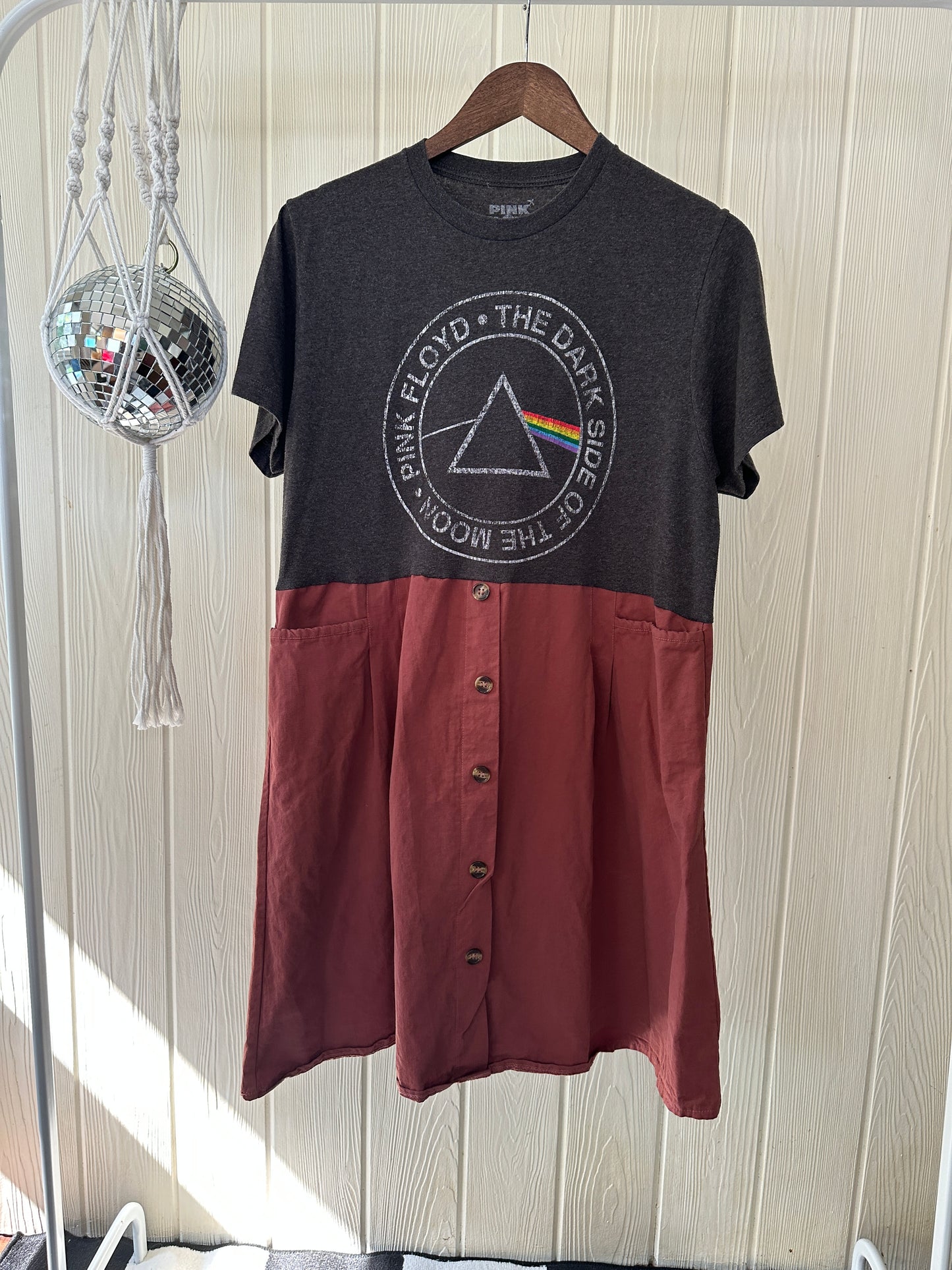 Pink Floyd Band Tee Dress Size S-M
