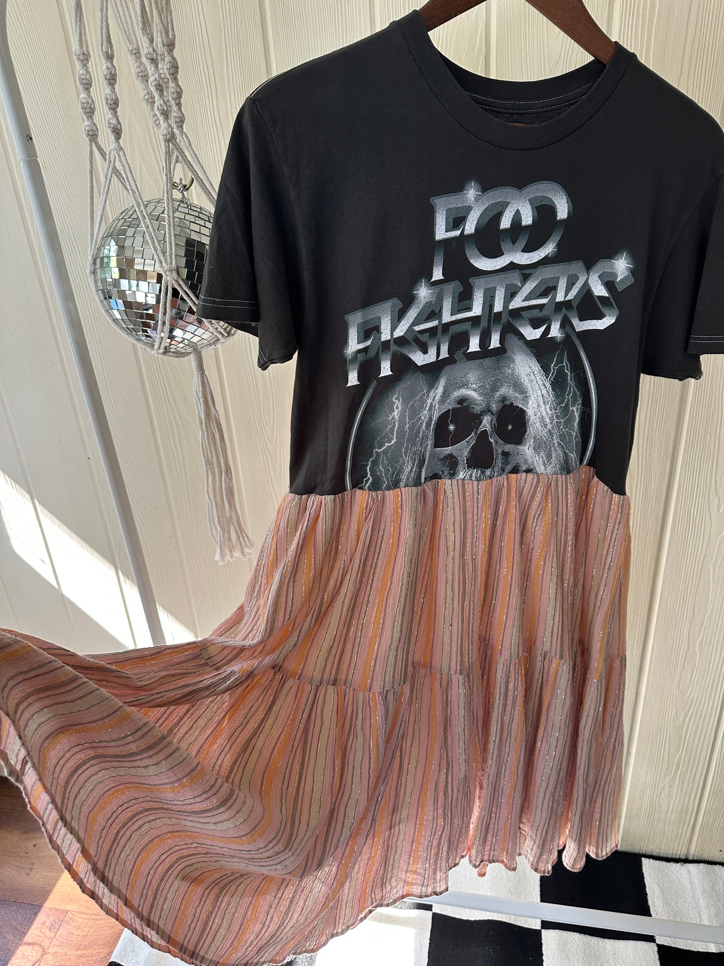 Foo Fighters Band Tee Dress Size S-L