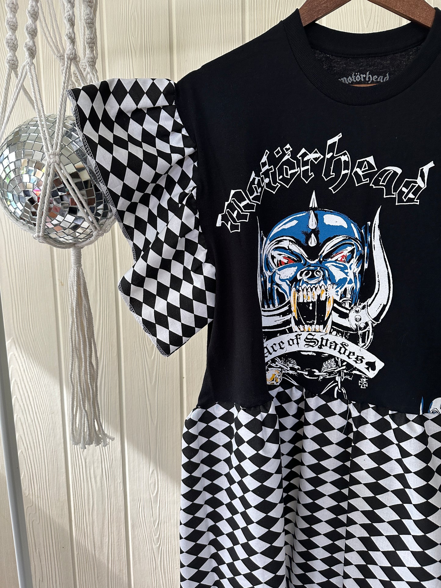 Motorhead Band Tee Dress Size M-L