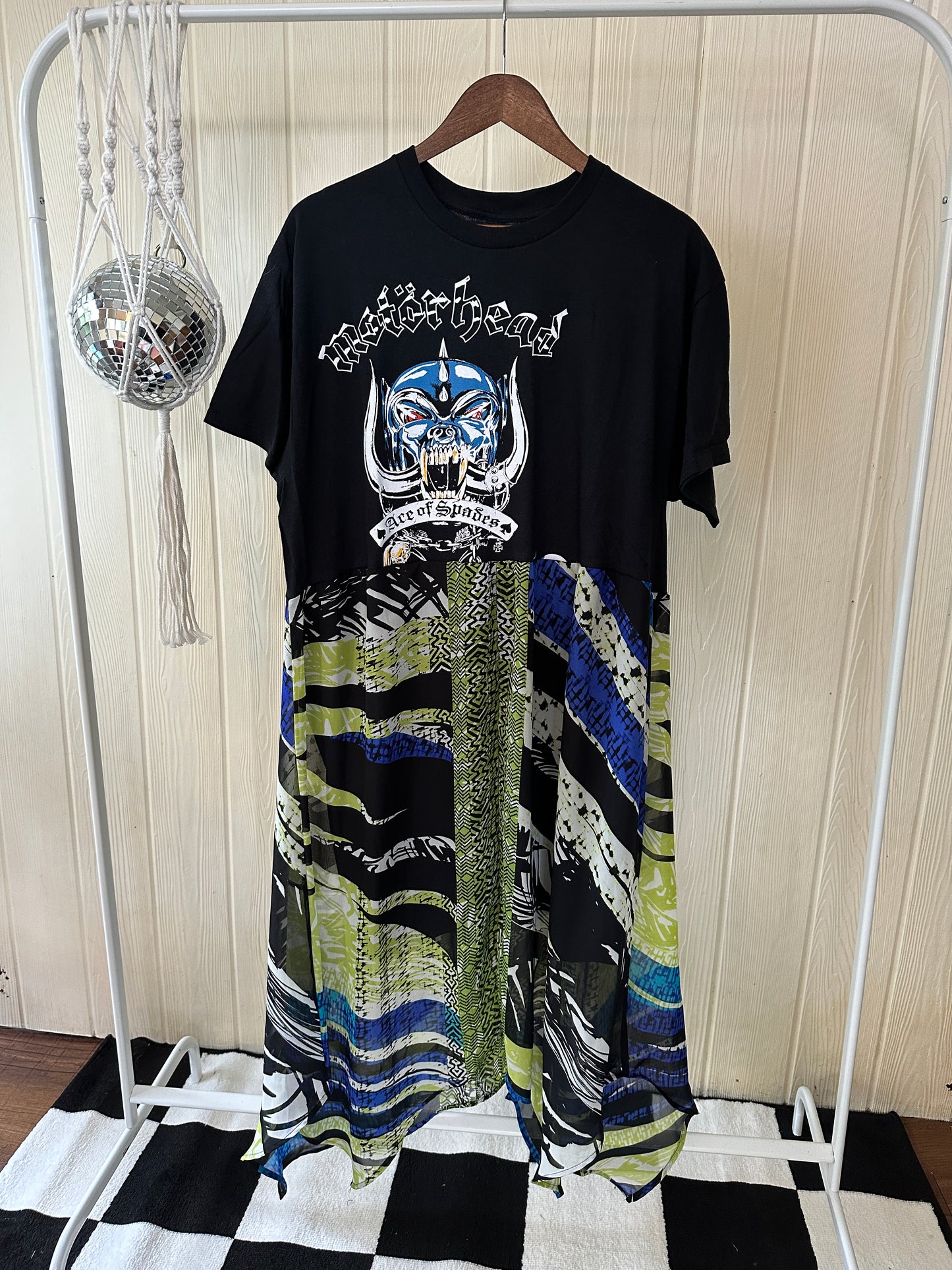 Motorhead Band Tee Dress Size M-XL