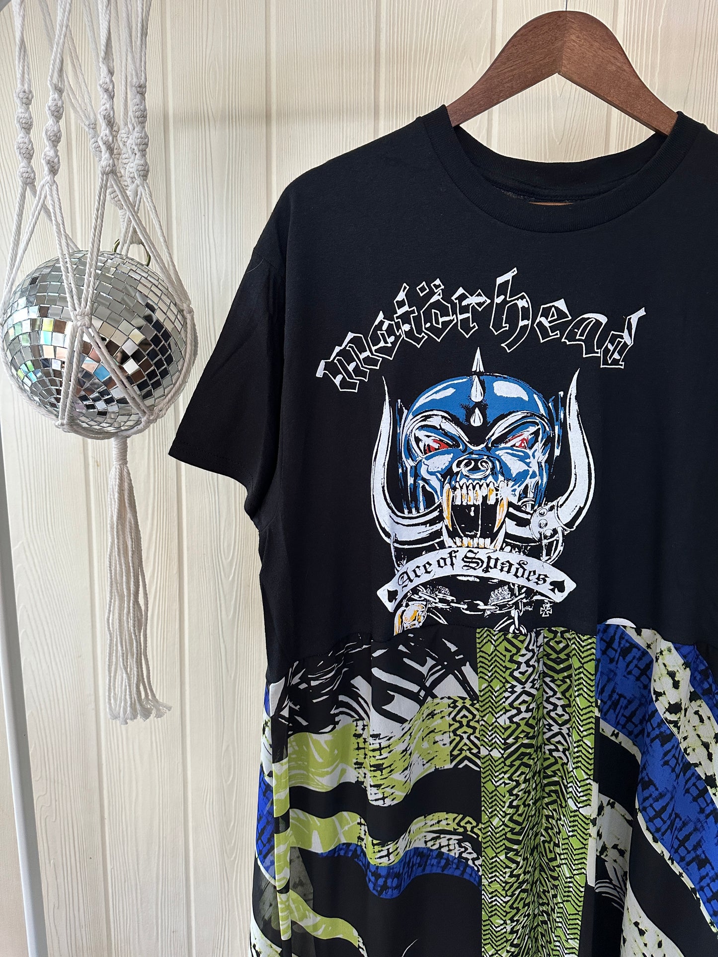 Motorhead Band Tee Dress Size M-XL