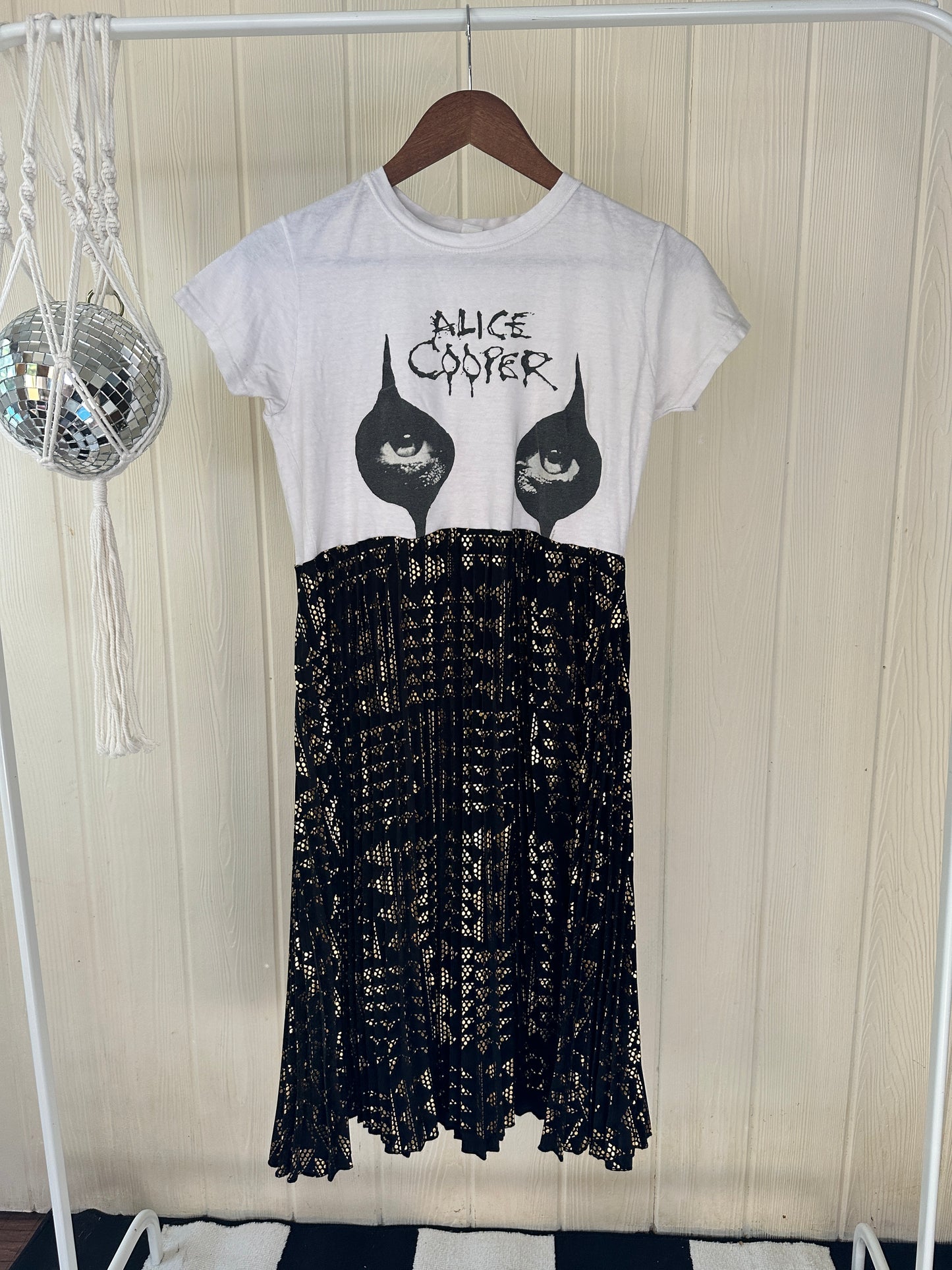 Alice Cooper Band Tee Dress Size XS-S