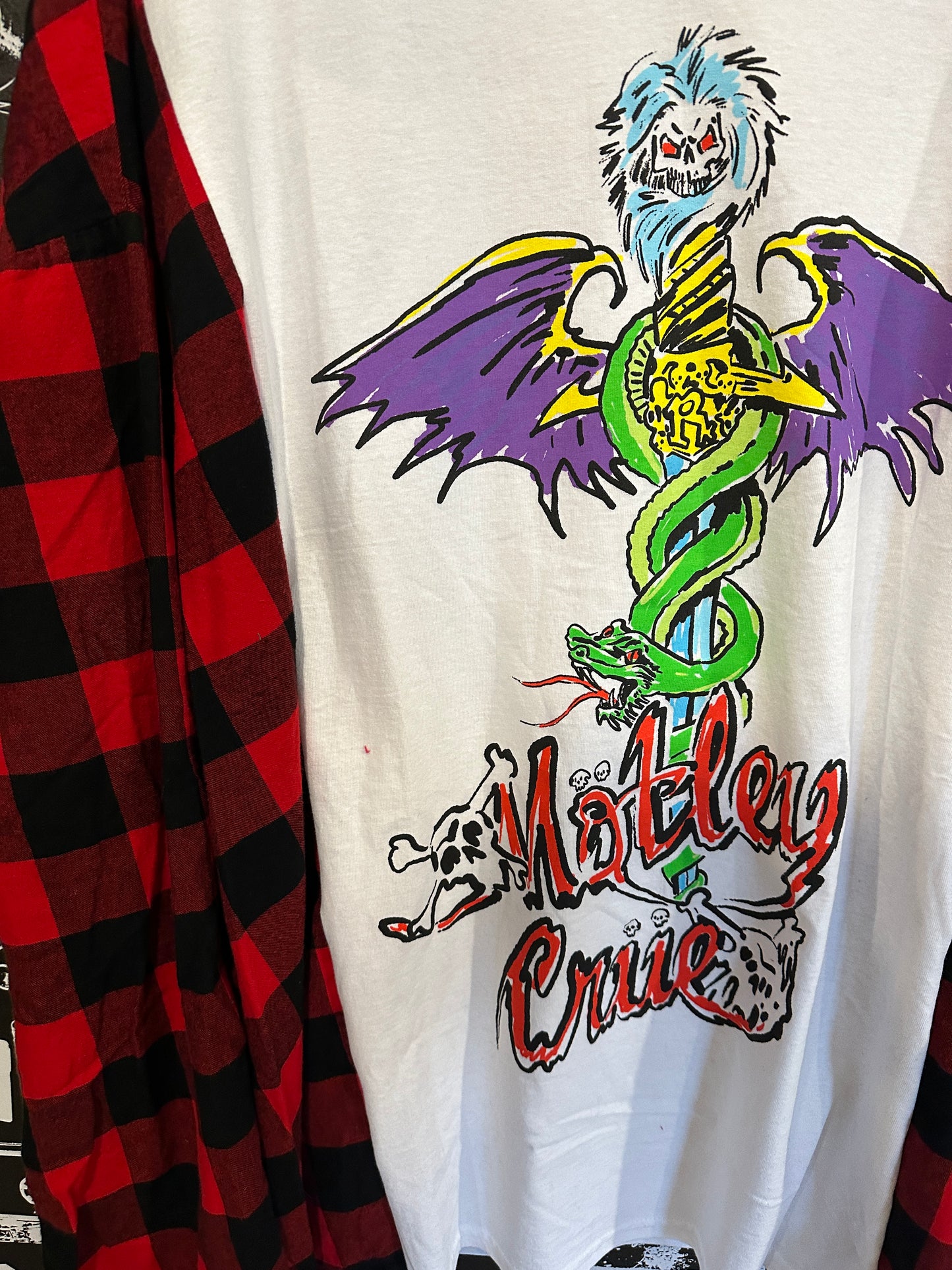 Motley Crue Flannel