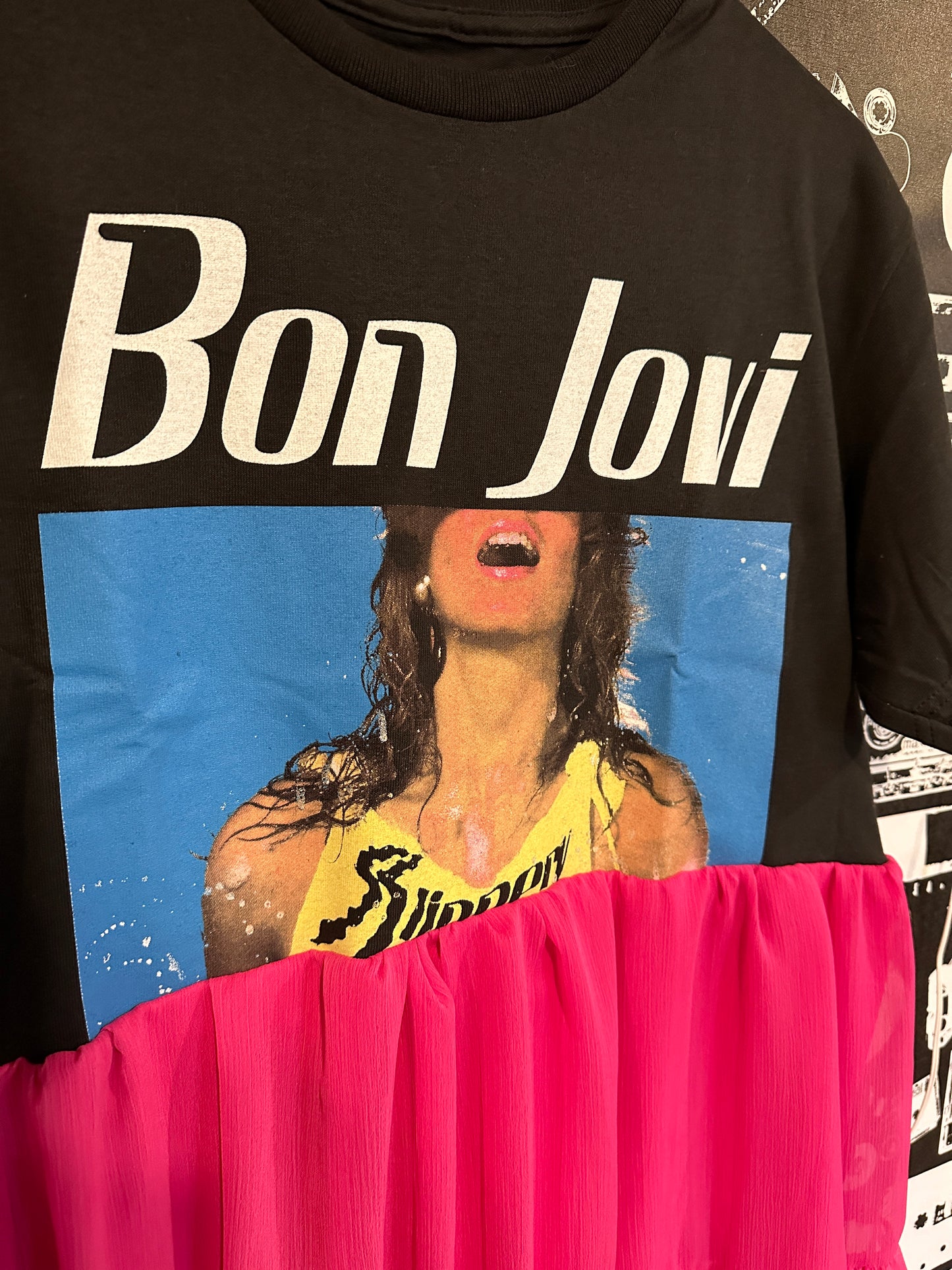 Bon Jovi Band Tee Dress Size M-L