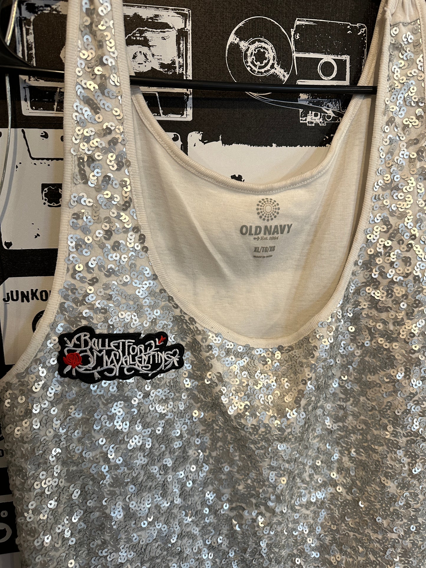 Bullet For My Valentine Patch Tank Size XL