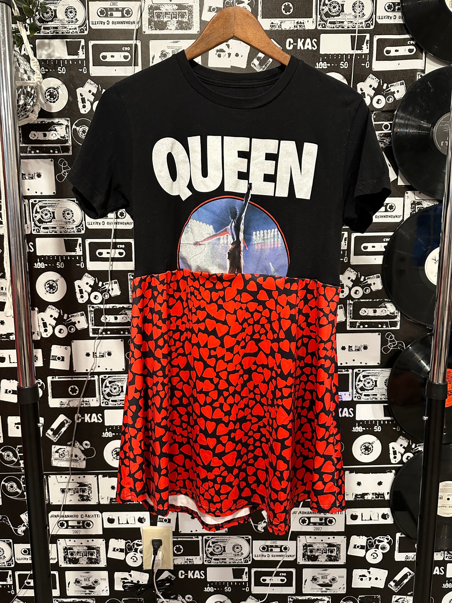 Queen Band Tee Dress Size S-M