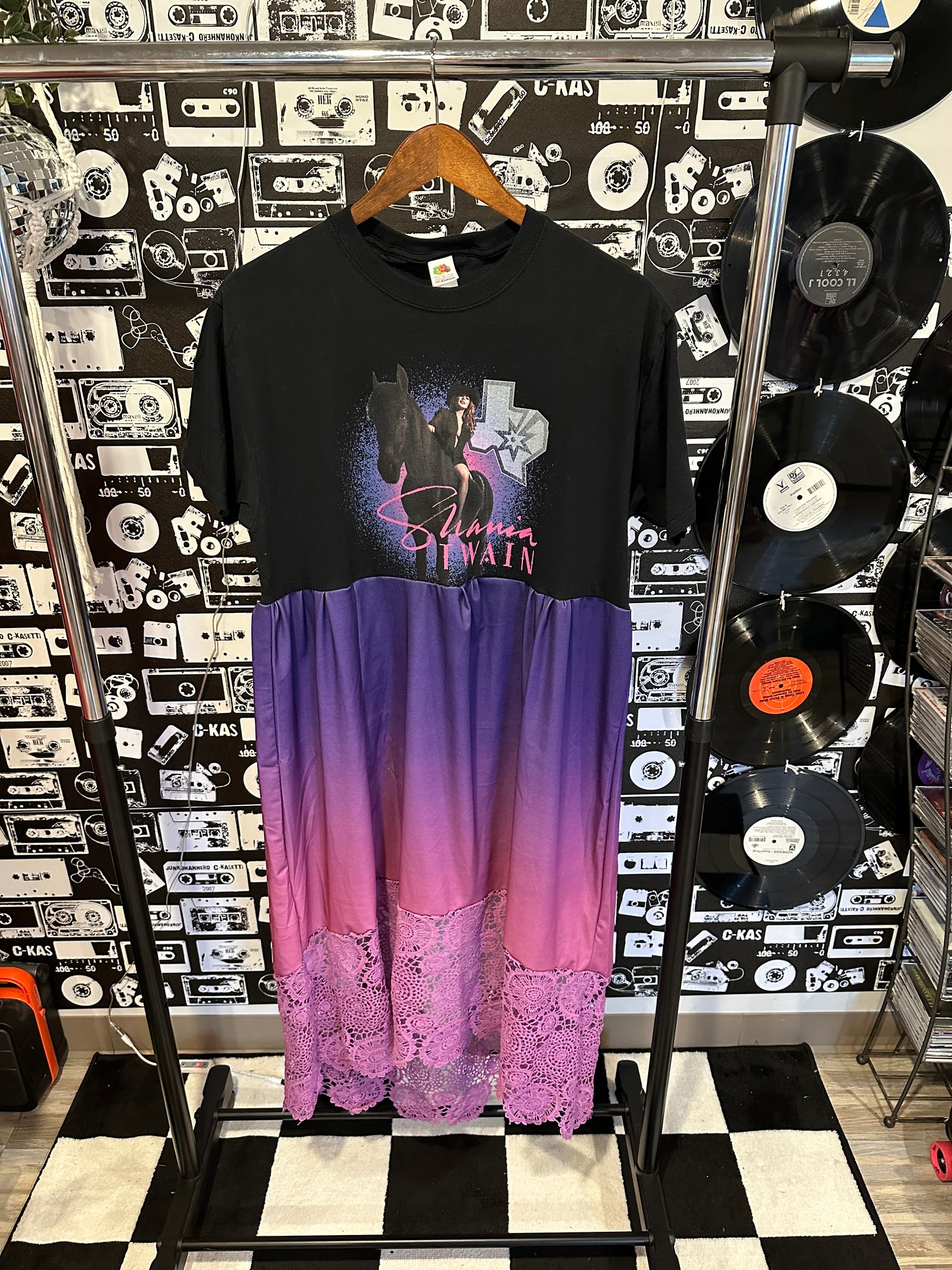 Shania Twain Band Tee Dress Size M-L