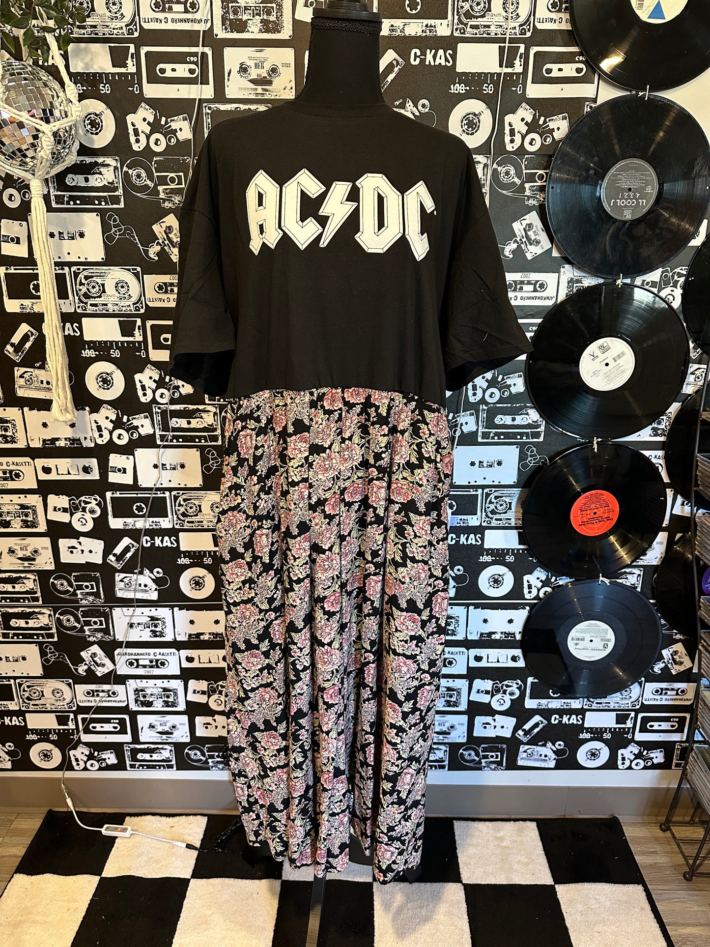 ACDC Band Tee Dress Size XXL