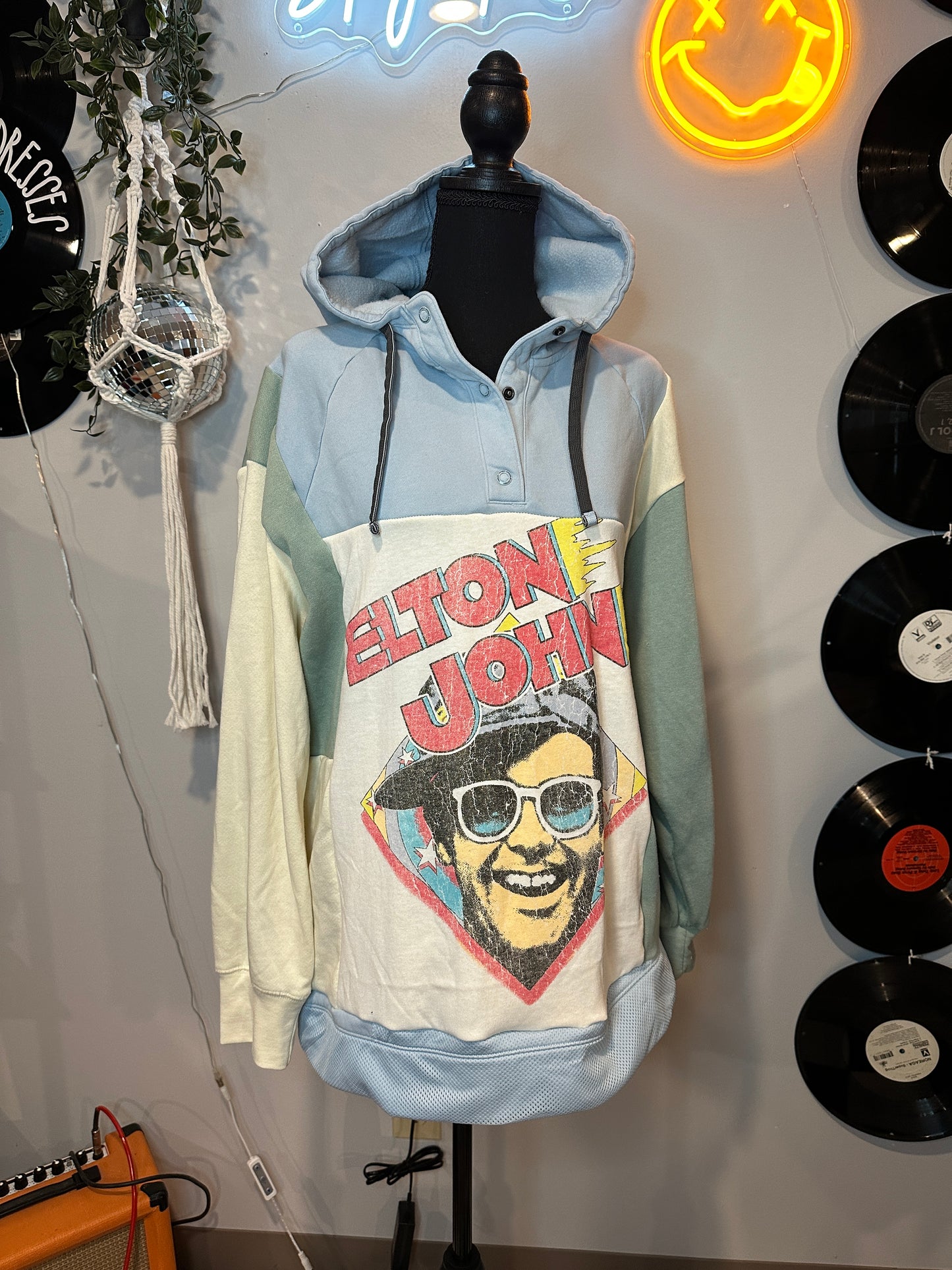 Elton John Hoodie Rework
