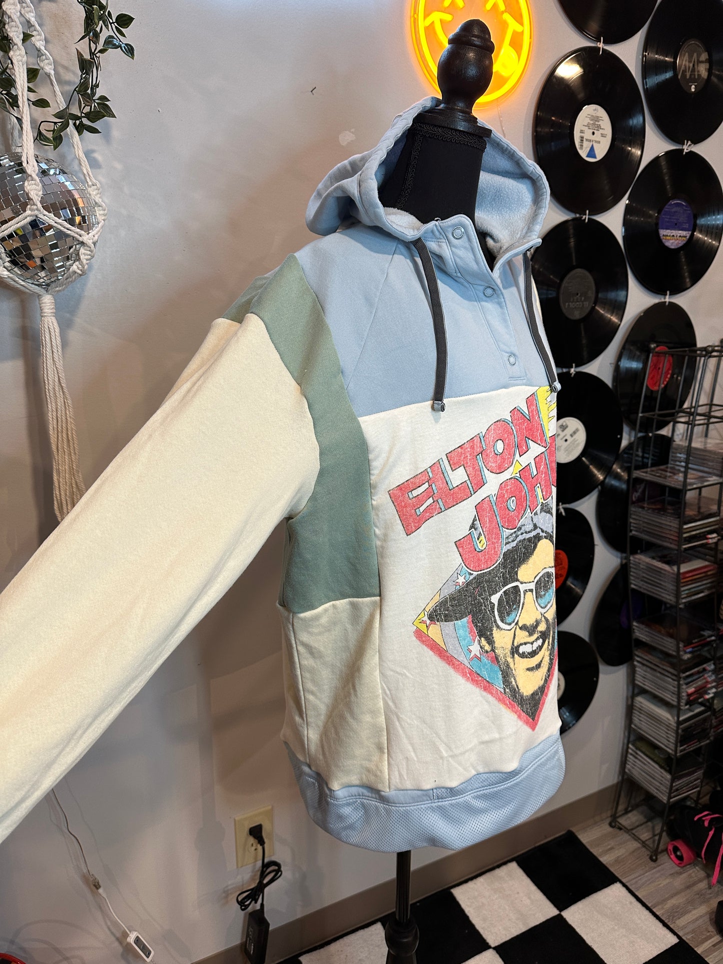 Elton John Hoodie Rework