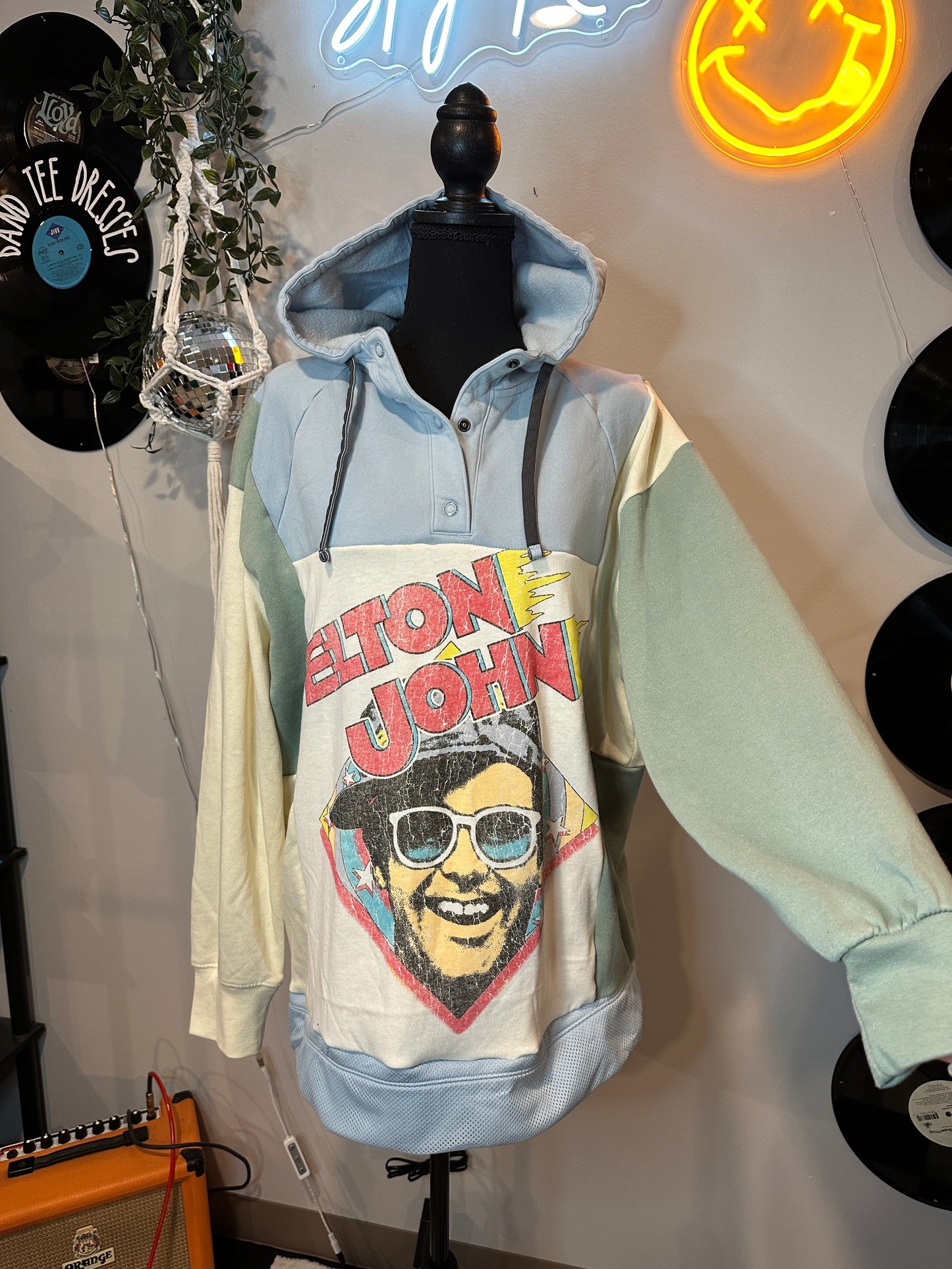 Elton John Hoodie Rework