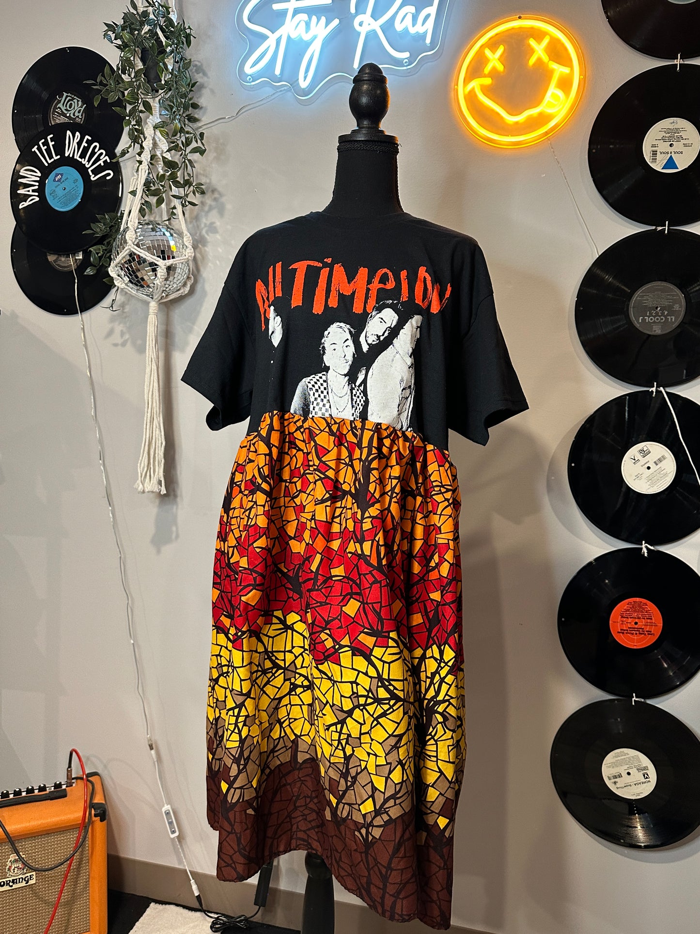 All Time Low Band Tee Dress Size L-XL