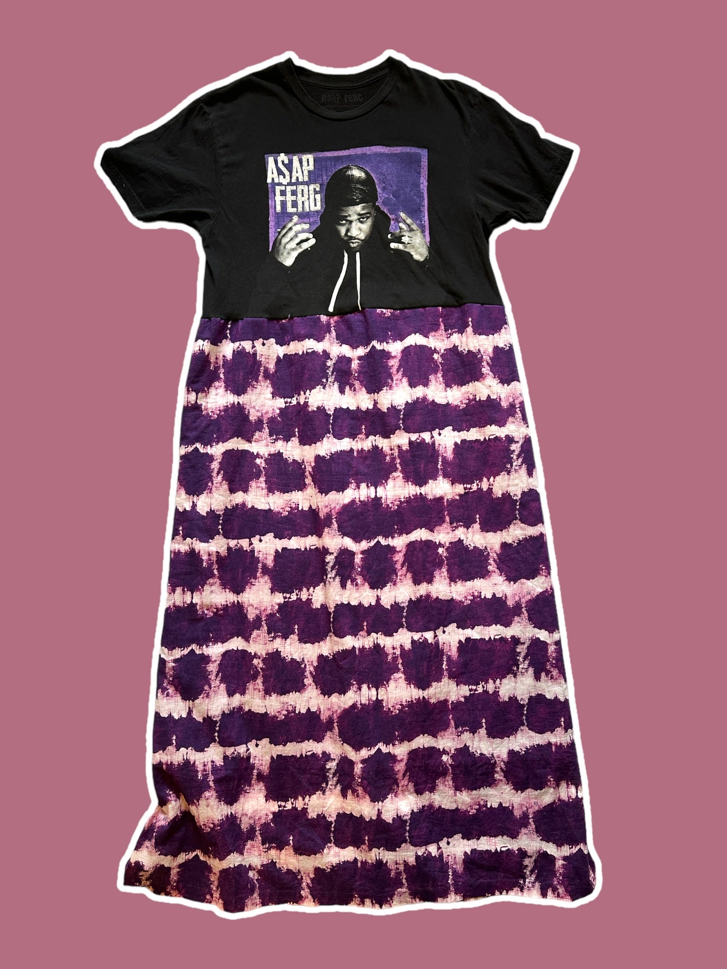 A$AP Ferg Band Tee Dress Size M-L