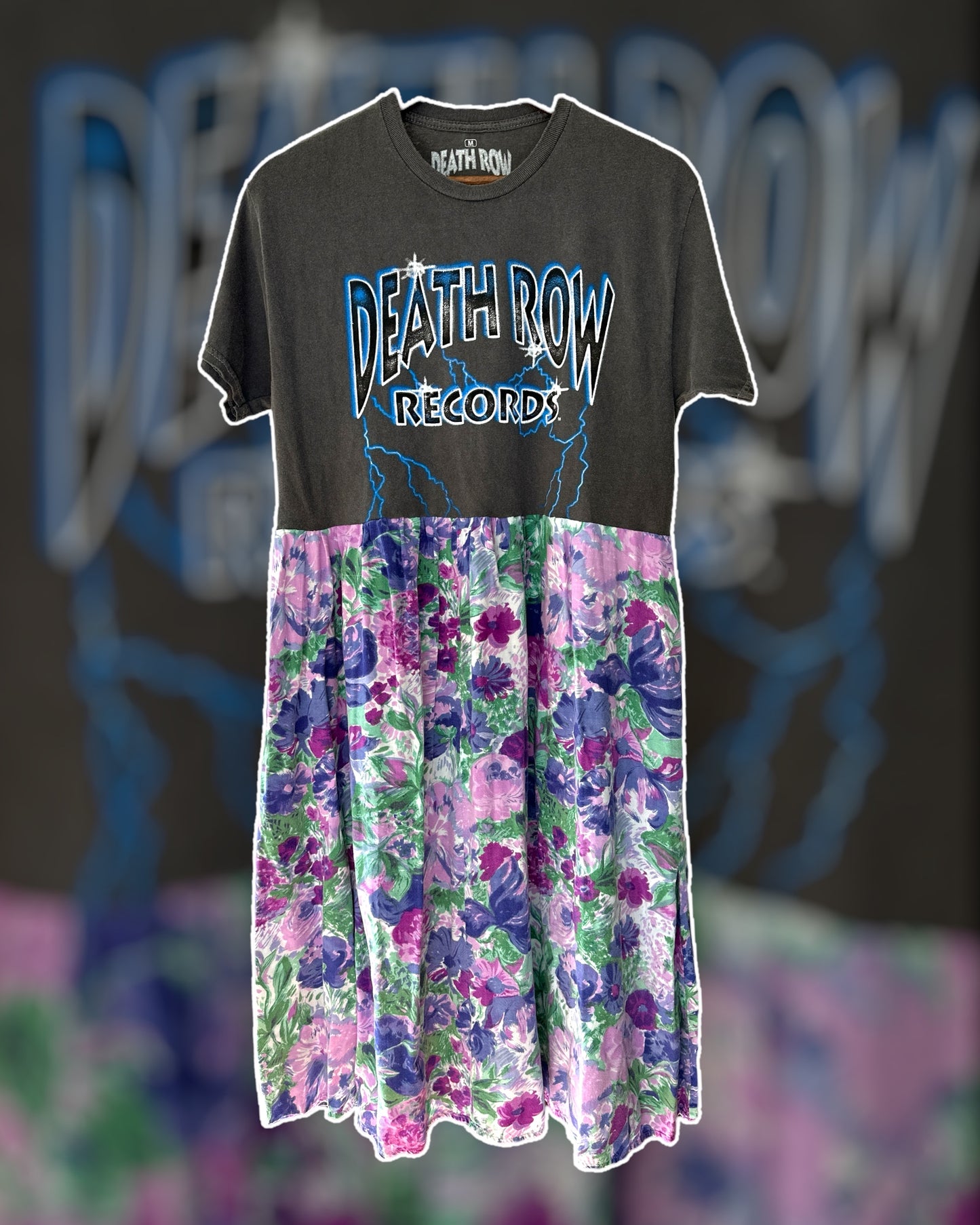 Death Row Band Tee Dress Size M-XL
