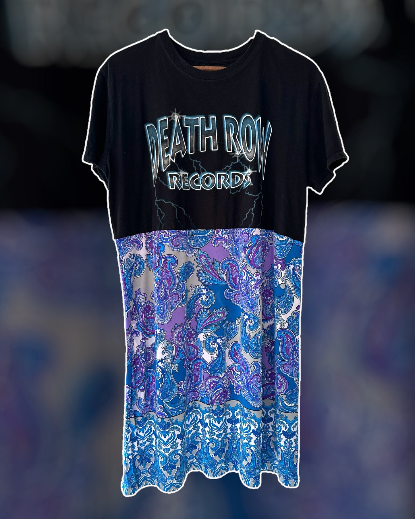 Death Row Band Tee Dress Size M-L
