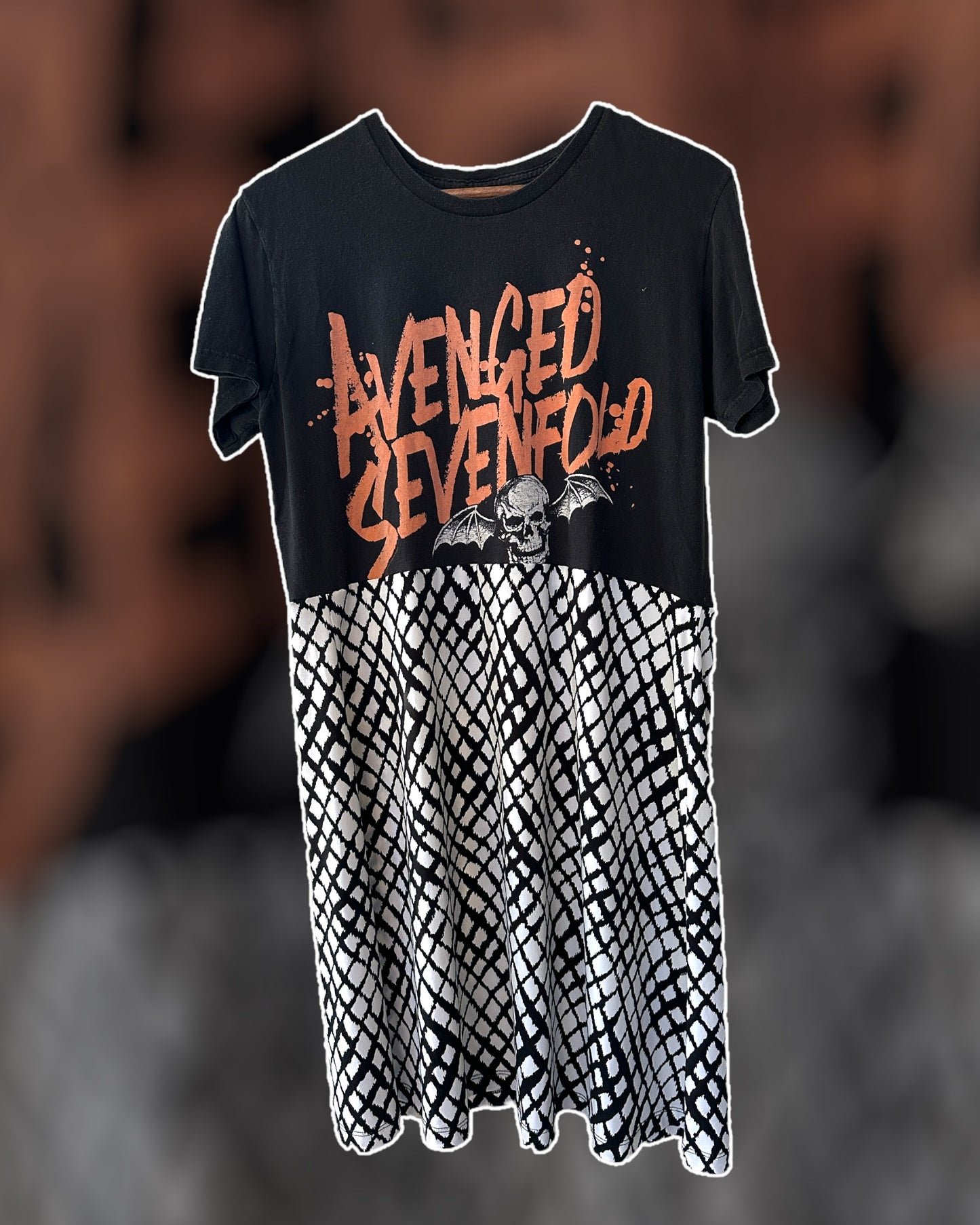 Avenged Sevenfold Band Tee Dress Size M-L