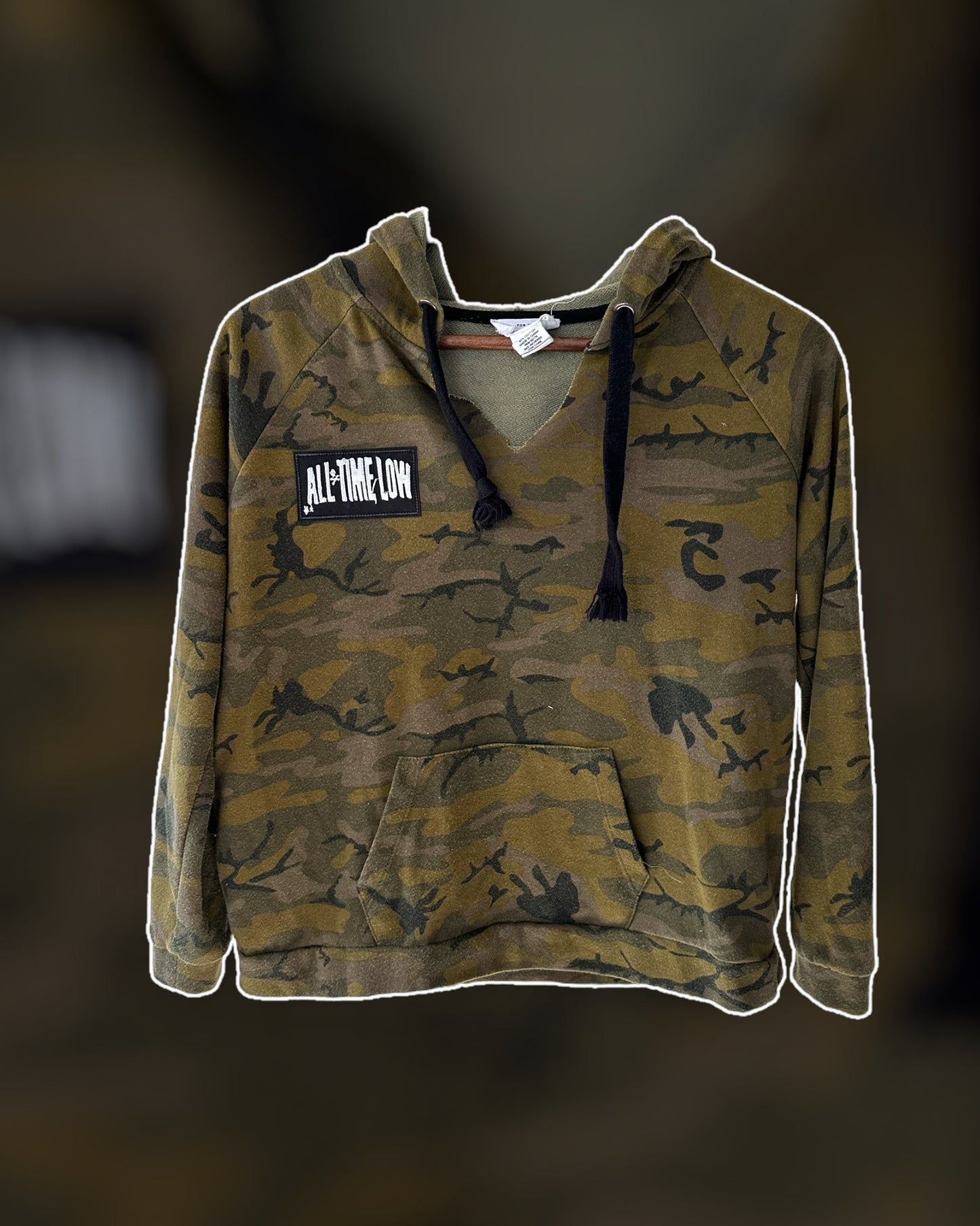 All Time Low Patch Top Size Medium