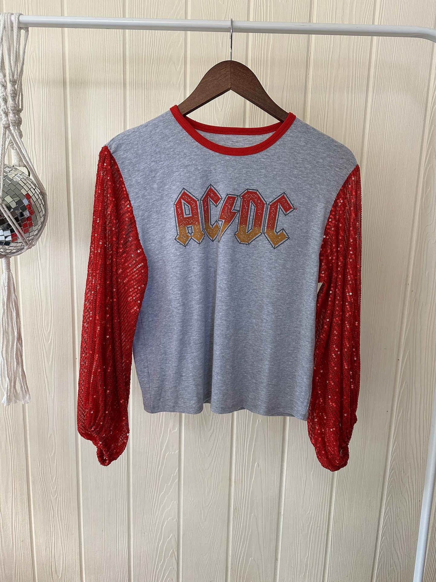 ACDC Glitter Rework Size L-XL