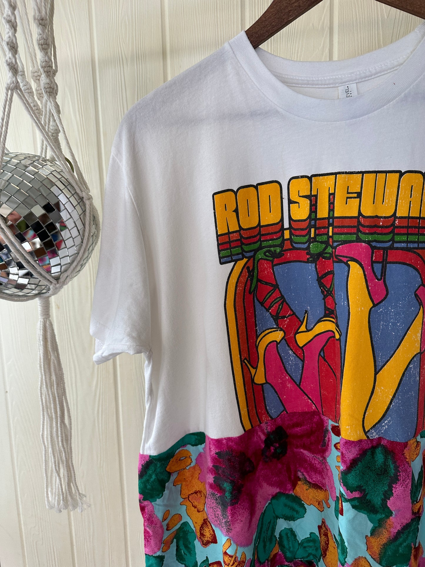 Rod Stewart Band Tee Dress Size L-XL