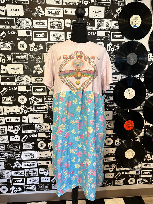 Journey Band Tee Dress Size L-XL