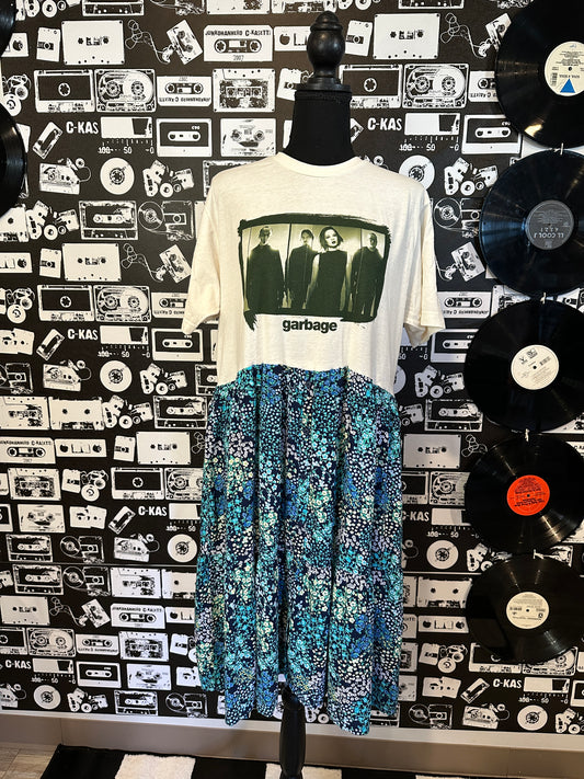 Garbage Band Tee Dress Size Large