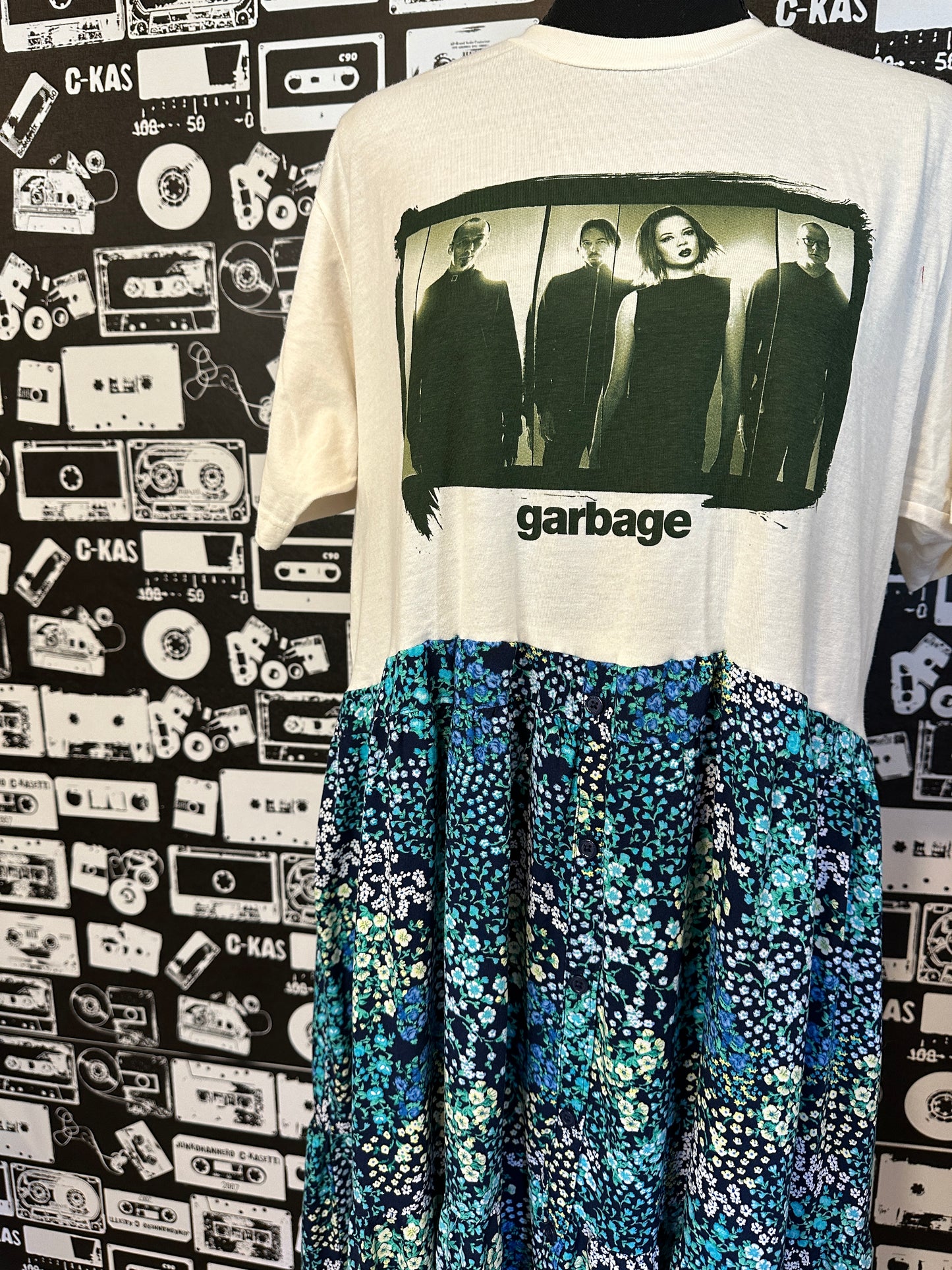 Garbage Band Tee Dress Size Large