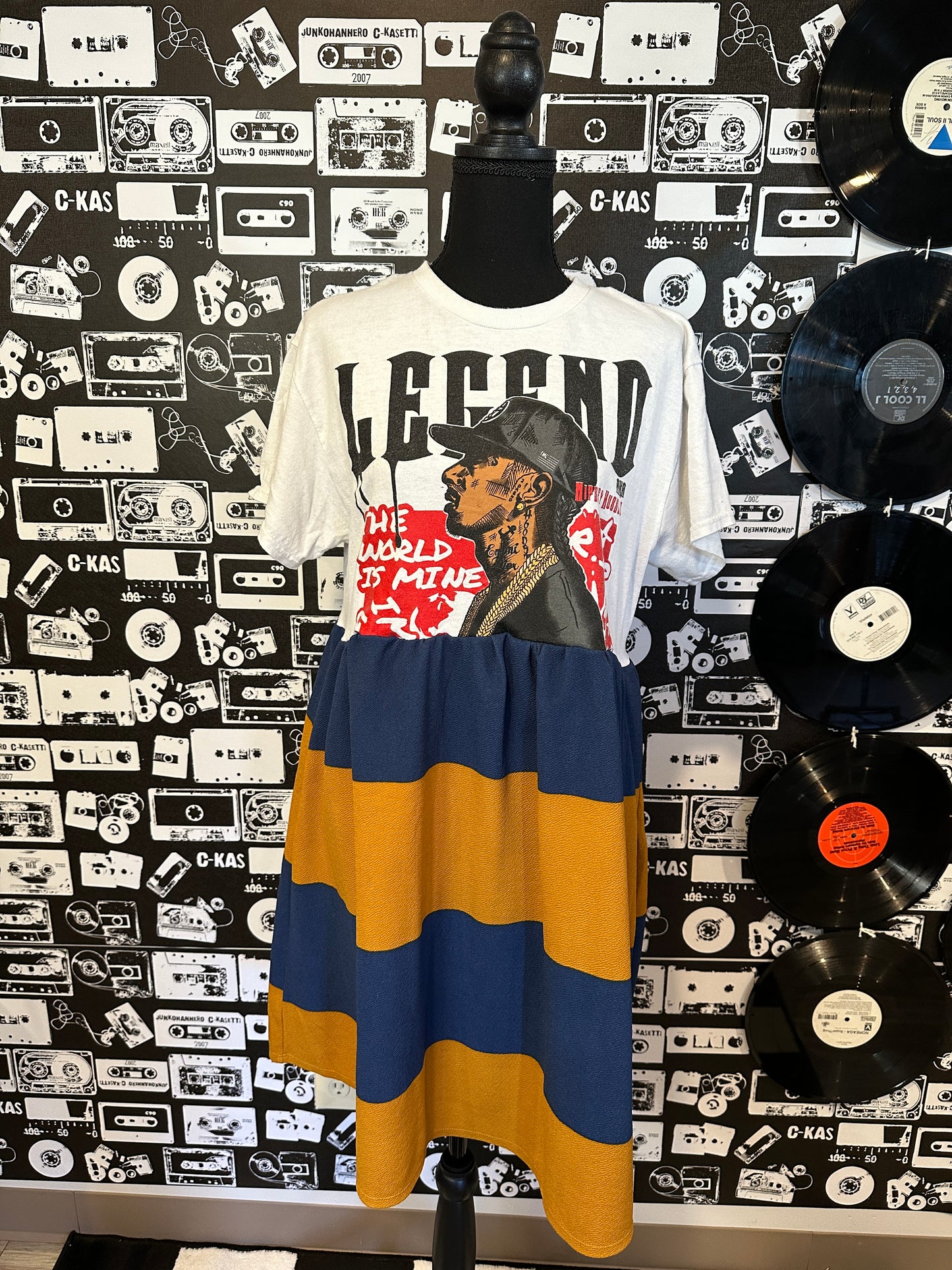 Nipsey Hussle Band Tee Dress Size Medium