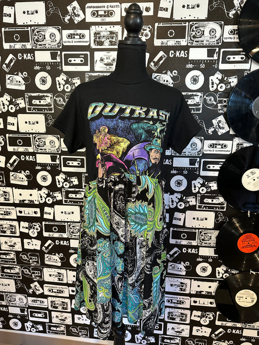 Outkast Band Tee Dress Size Small