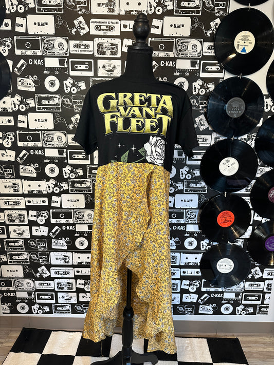 Greta Van Fleet Band Tee Dress Size Medium