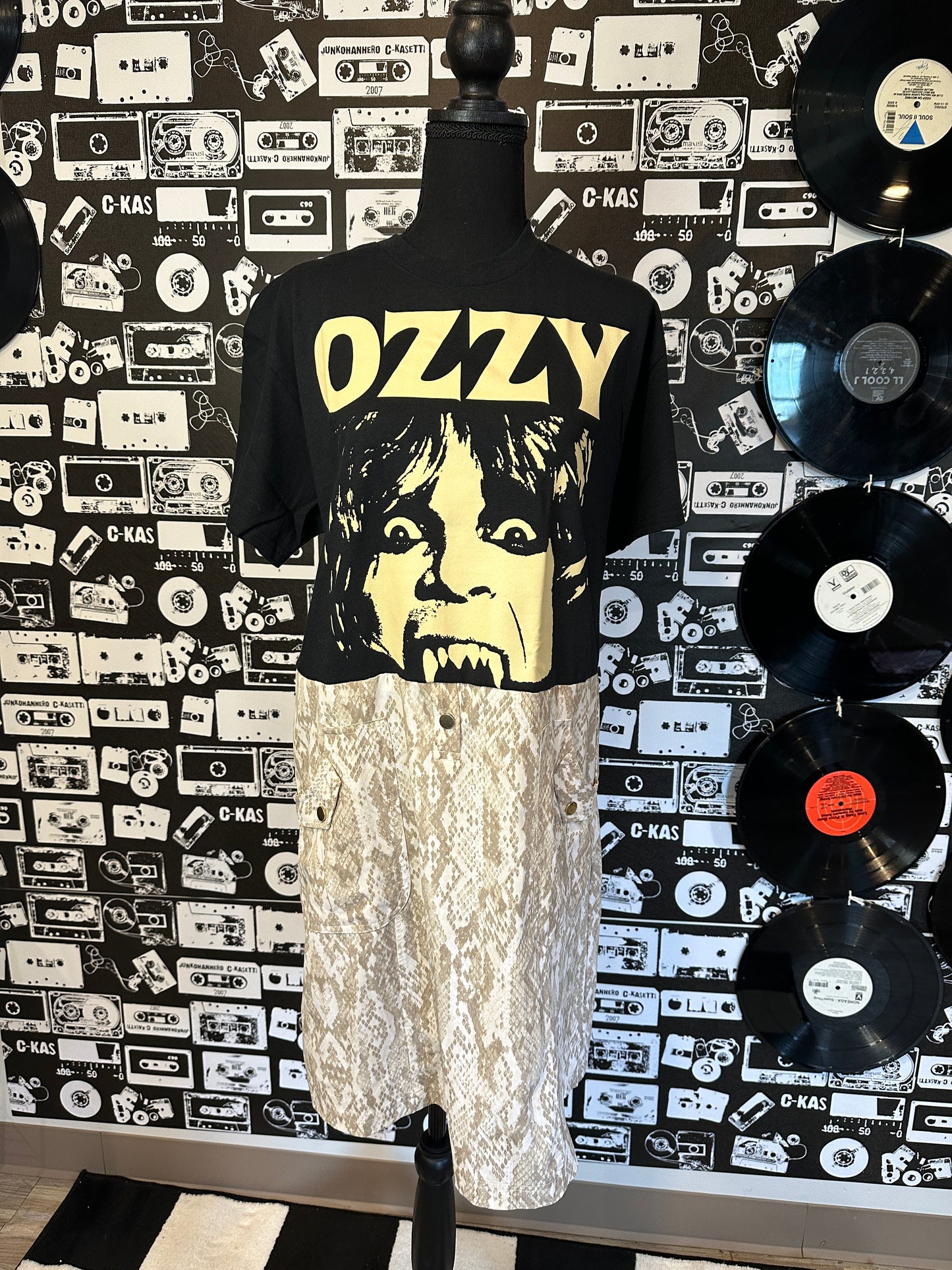 Ozzy Band Tee Dress Size Medium