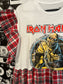 Iron Maiden Smock Band Tee Dress Size L-XL