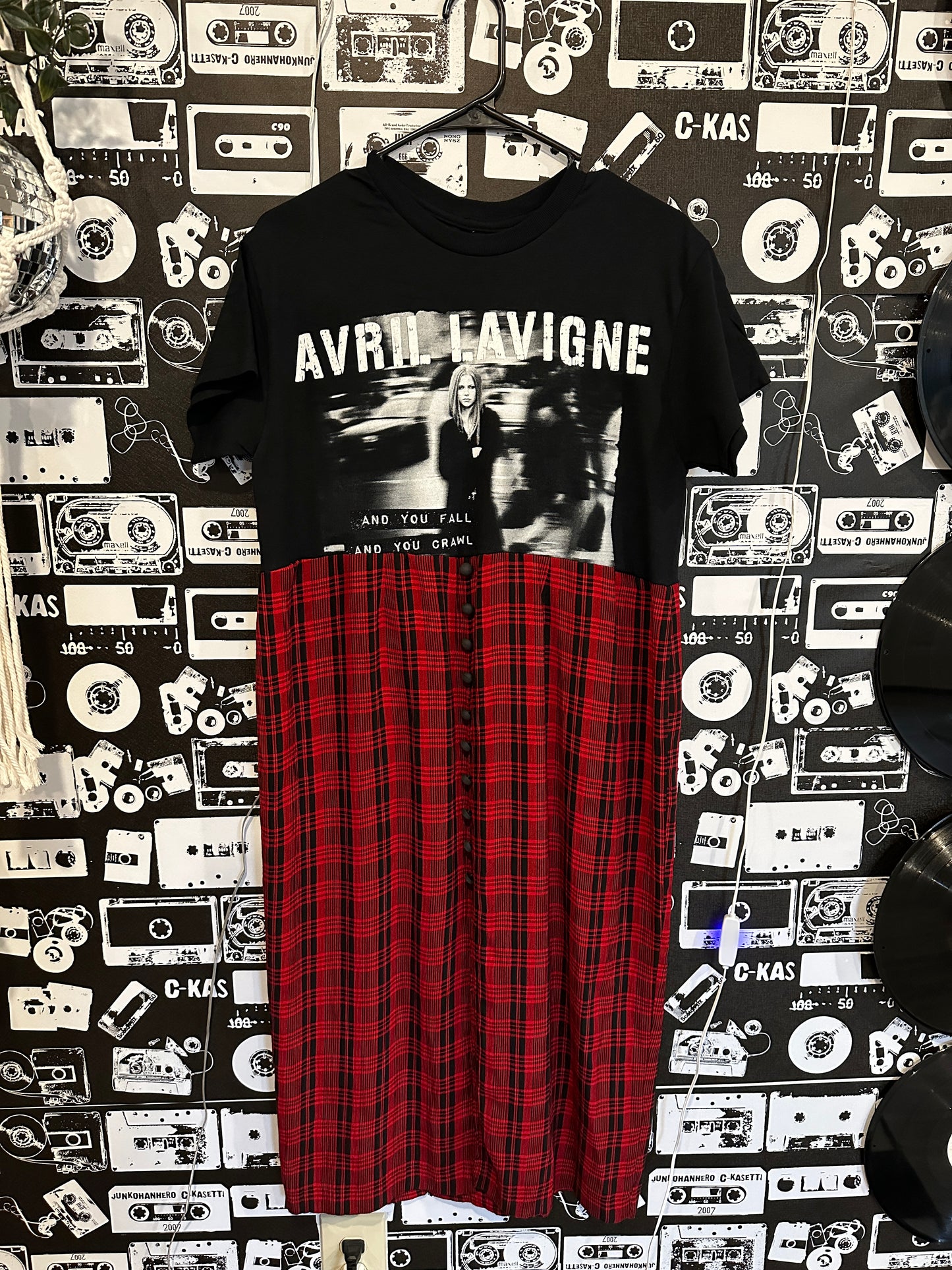 Avril Lavigne Band Tee Dress Size Small