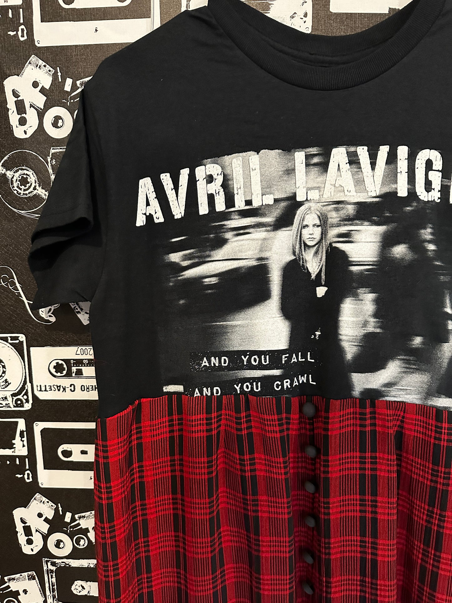 Avril Lavigne Band Tee Dress Size Small