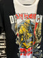 Iron Maiden Five Finger Death Punch Split Tee Size S-M