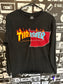 Thrasher Long Sleeve Tee Rework Size Medium