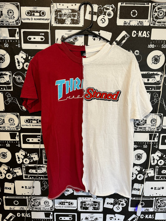 Thrasher Split Tee Rework Size Medium