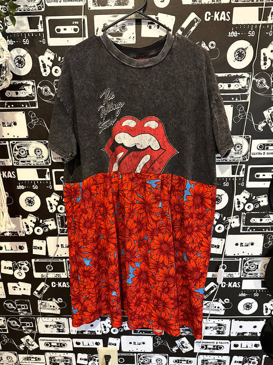 Rolling Stones Band Tee Dress Size XL-XXL