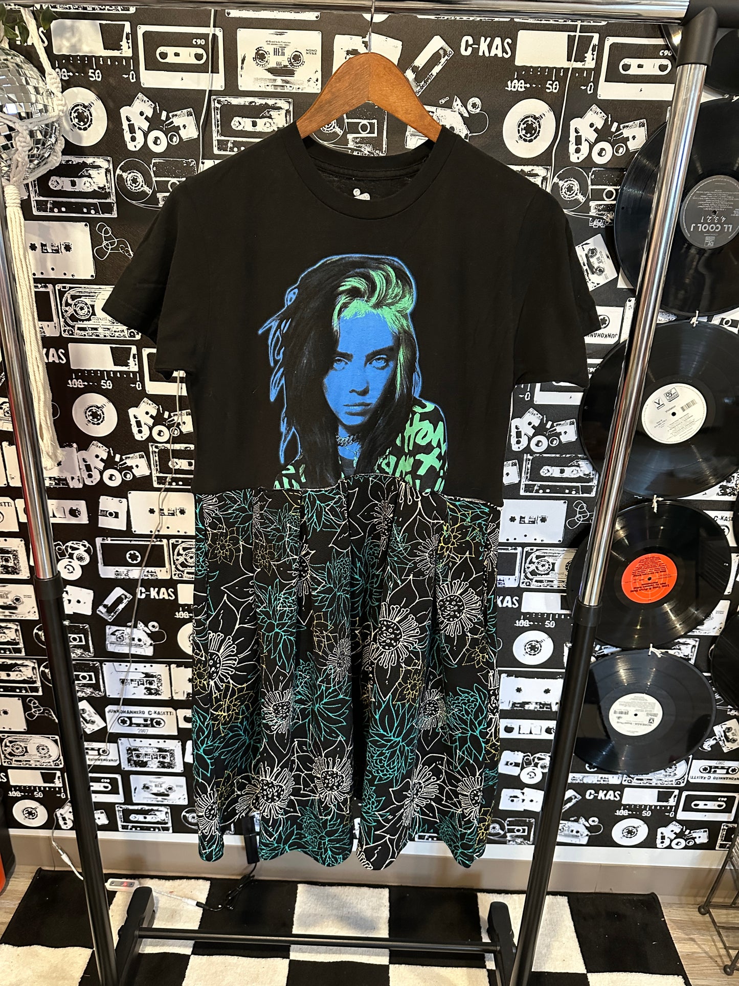 Billie Eilish Band Tee Dress Size Medium