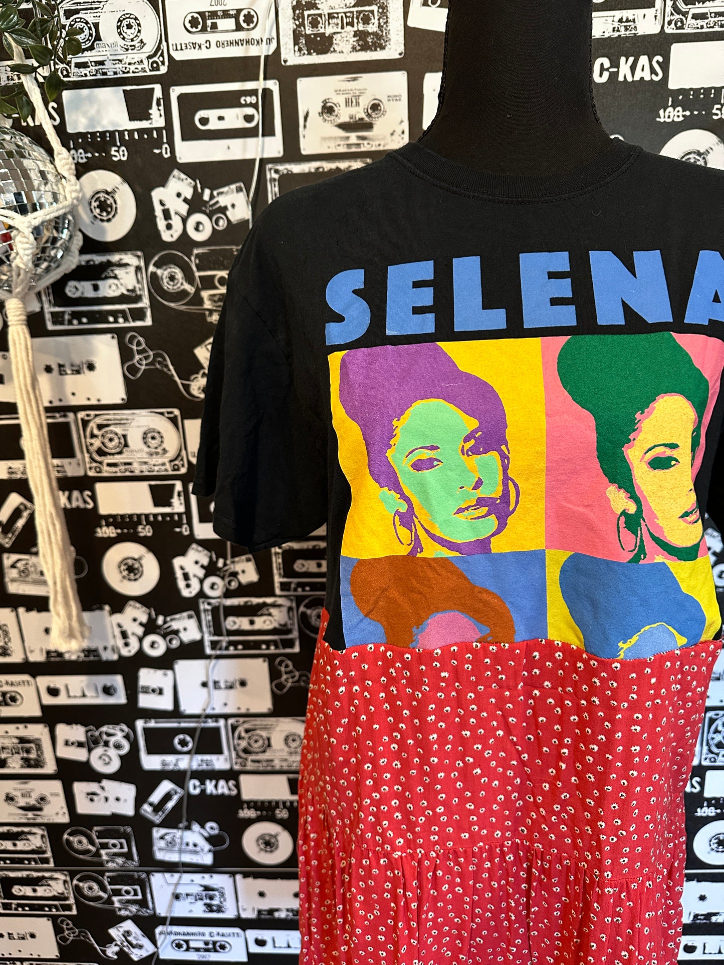 Selena Band Tee Dress Size Medium