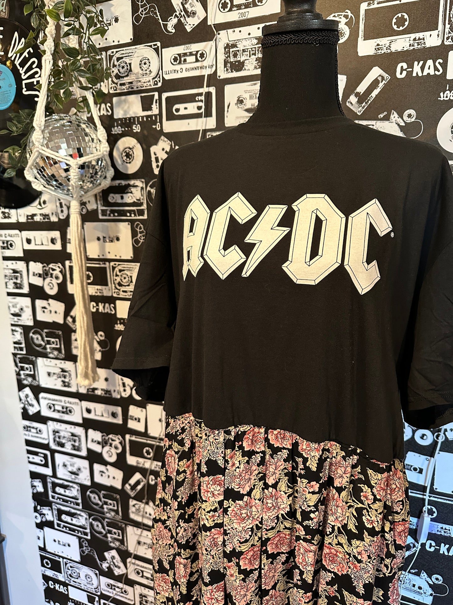 ACDC Band Tee Dress Size XXL