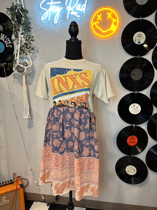 INXS Band Tee Dress Size Small