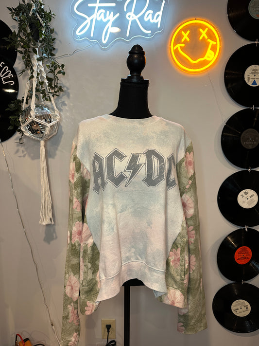ACDC Sweatshirt Rework Size L-XL