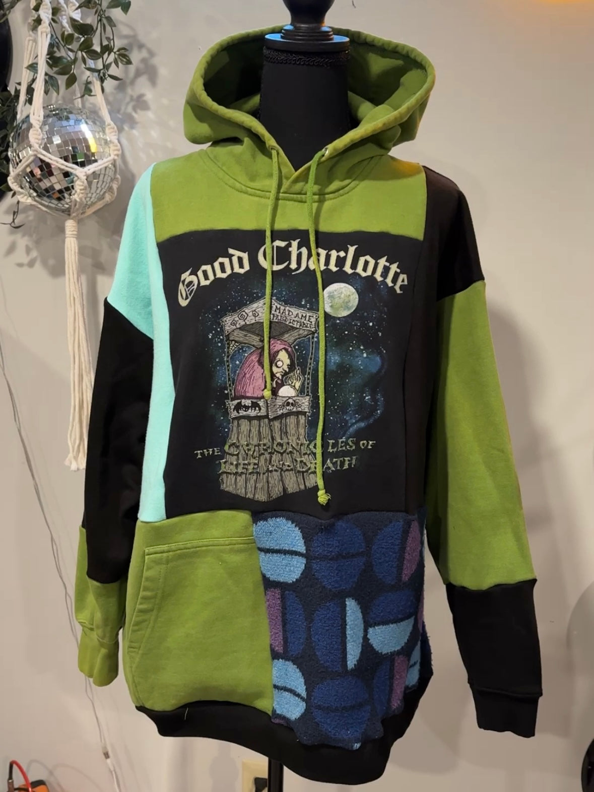 Good Charlotte Hoodie Rework Size L-XL